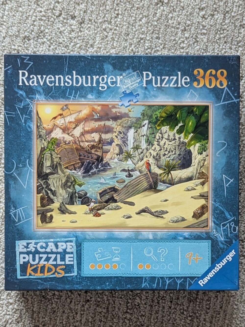 Ravensburger Escape Puzzle Kids Secret of the Pirate Island 368 Piece Jigsaw